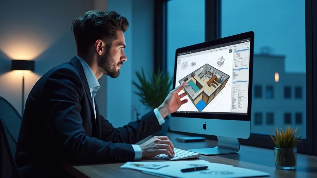 3d design software advanced desktop computer interactive home design interface